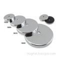 Various Sizes Round Base Magnet Pot